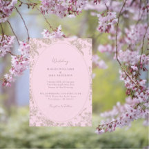Boda elegante chinoiserie rosa