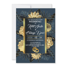 Boda elegante con Rosas y anillos