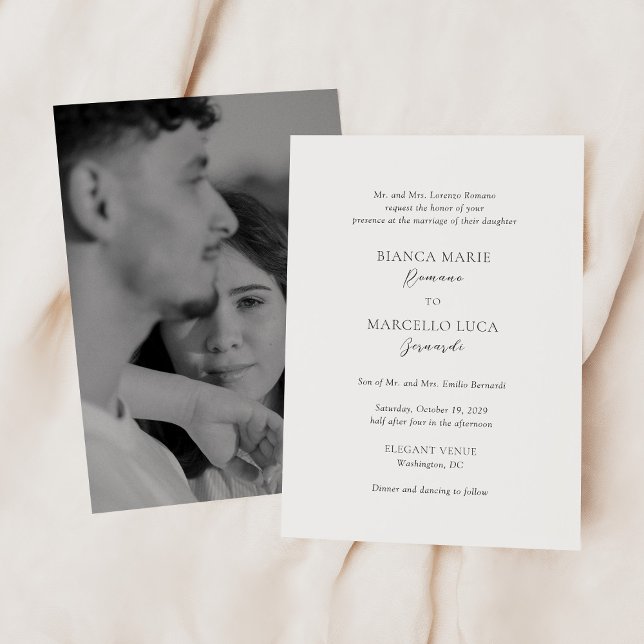 Invitación Boda elegante de Bianca (Subido por el creador)