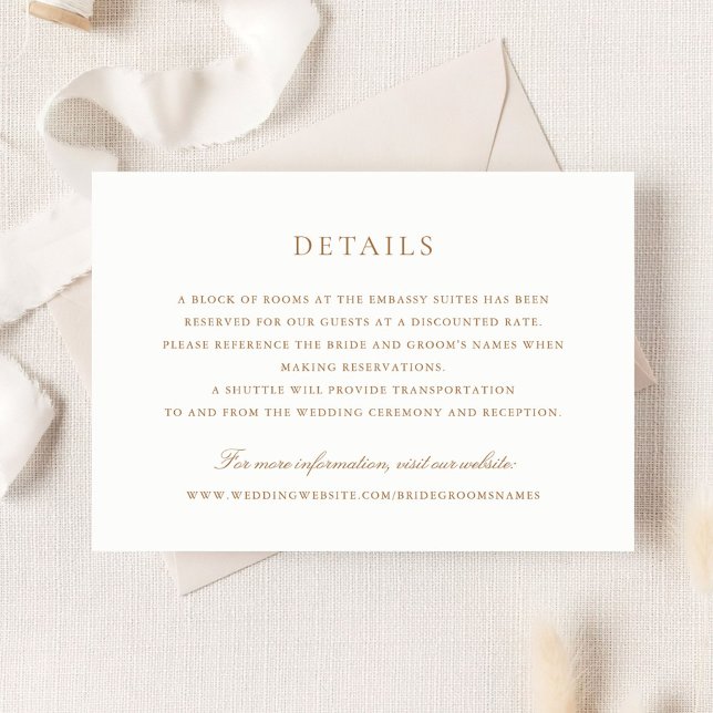 Invitación Boda elegante de estilo moderno con guiones dorado (Subido por el creador)