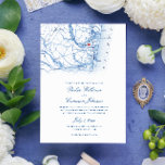 Invitación Boda elegante de la Marina de Nueva Jersey<br><div class="desc">Celebra tu boda Point Pleasant con nuestra elegante invitación con el tema del mapa de Jersey Shore azul marino. Perfecto para un boda clásico a orillas de la playa, esta invitación muestra la belleza de Point Pleasant. Ideal para ceremonias en el pabellón de Jenkinson, el bar Martell's Tiki, el club...</div>