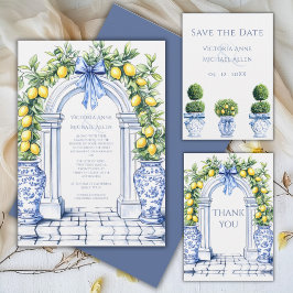Invitación Boda elegante de Lemon Grove