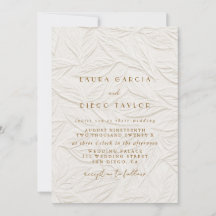 Boda elegante de marfil