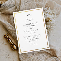 Boda elegante en blanco y negro