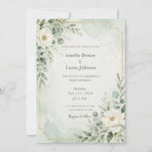 Boda elegante en verde menta