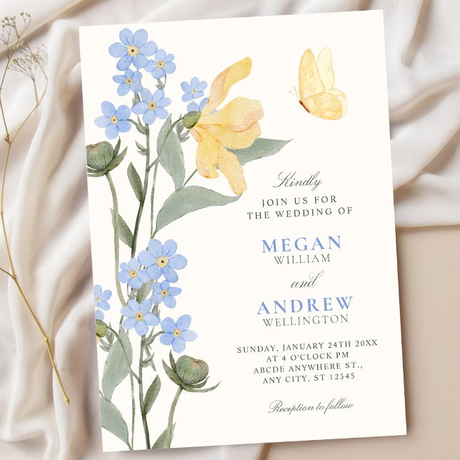 Invitación Boda elegante floral (Subido por el creador)