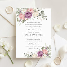 Boda elegante floral de color rosa y verde