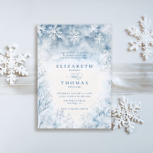 Boda elegante rústica del bosque de nieve en invie