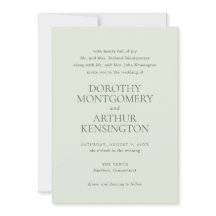 Boda Elegante Verde Masaje Moderno