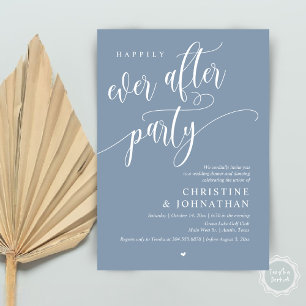 Invitación Boda Elopement, Afortunadamente Después De Fiesta