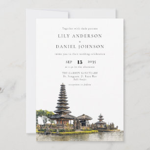 Invitación Boda en Bali Todo Incluido en un Solo Destino