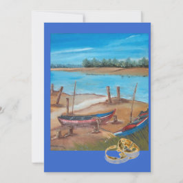 Invitación boda en barco