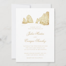 Invitación Boda en el Arco de Cabo San Lucas