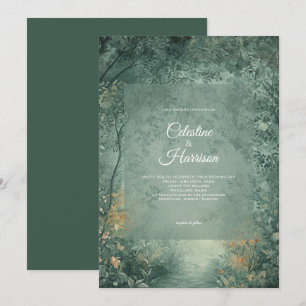 Invitación Boda en el Bosque Encantado