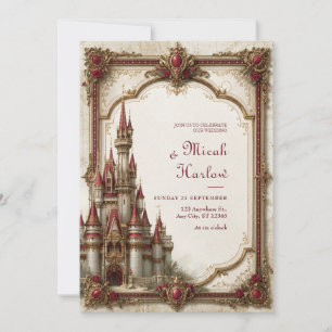 Invitación Boda en el Castillo Barroco de la Aguja de Rubí