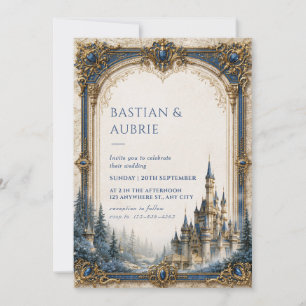 Invitación Boda en el Castillo de la Aguja de Zafiro