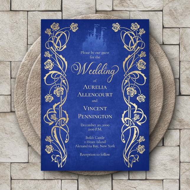 Invitación Boda en el Castillo de la Rosa Encantada (Subido por el creador)