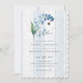 Invitación Boda en el estudio Forgetmenots & Bees Heritage Hi