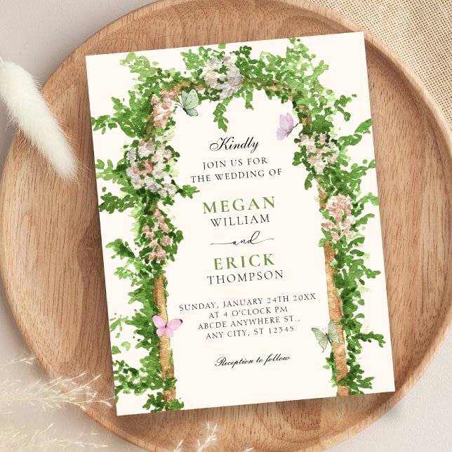 Invitación Boda en el jardín (Subido por el creador)