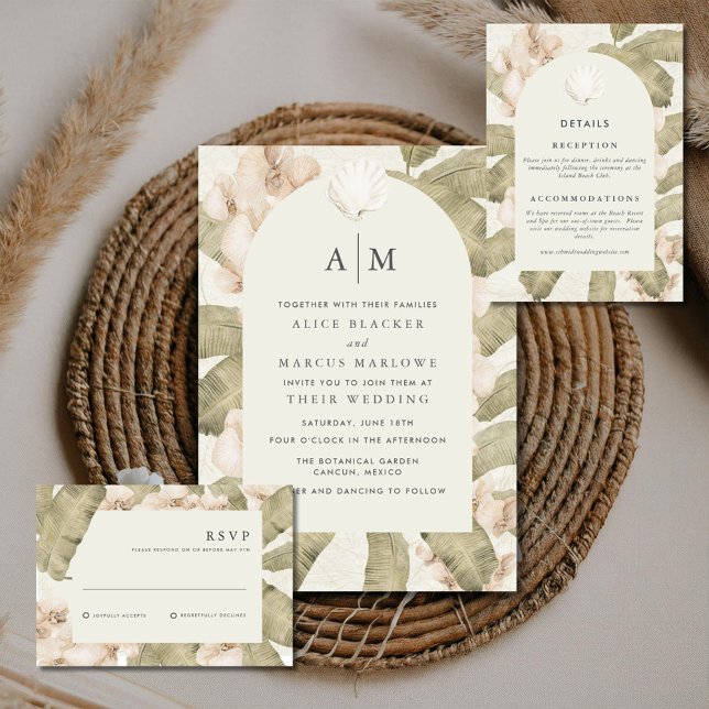 Invitación Boda en el Jardín Botánico (Subido por el creador)