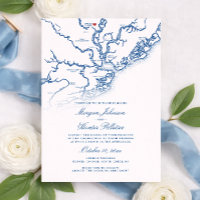Boda en el yate Carolina Girl y Moncks Corner