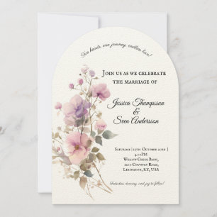 Invitación Boda en flor de cerezo sakura romántico
