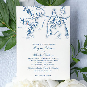 Invitación Boda en Historic London Town Annapolis MD