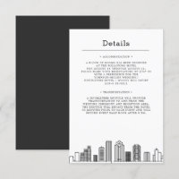 Boda en Houston | Detalles de Invitados