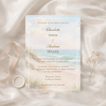 Boda en la costa de la playa