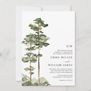 Invitación Boda en la Montaña