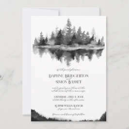 Invitación Boda en la Montaña Brumosa 