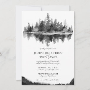 Invitación Boda en la Montaña Brumosa 