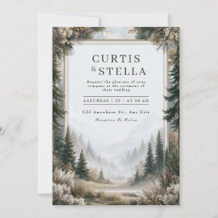 Invitación Boda en la Niebla del Monte Pino