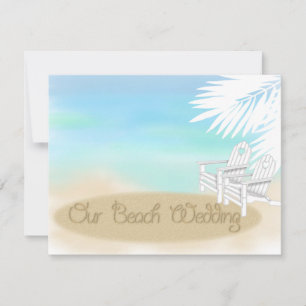 Invitación Boda en la Playa