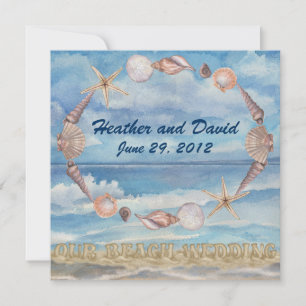 Invitación Boda en la Playa