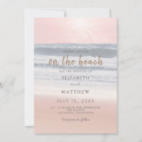 Boda en la playa al atardecer | Boda en la orilla 