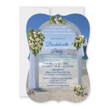 Boda en la playa/Bachelorette en las rosas blancas