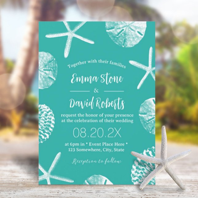 Invitación Boda en la playa Casas Tropicales de Marea Turques (Subido por el creador)
