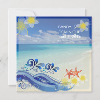 Invitación Boda en la playa de PixDezines/diseño dinámico