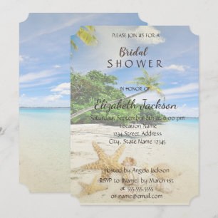 Invitación Boda en la Playa,Palma,Estrella de Mar Despedida