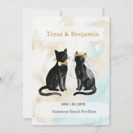 Invitación Boda en la Playa - Salva la Fecha – Tessa & Benjam