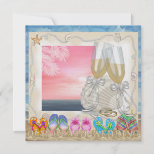 Invitación Boda en la playa - SRF