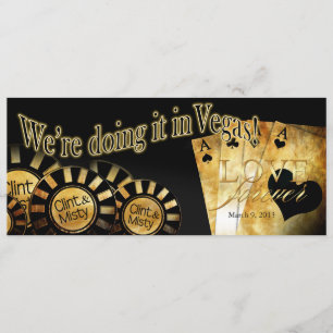 Invitación Boda en Las Vegas (contáctame para personalizar 4u
