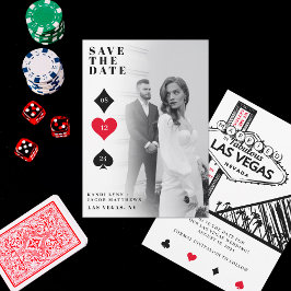Invitación Boda en Las Vegas Guardar la Fecha