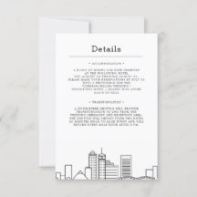 Boda en Memphis | Detalles del Invitado