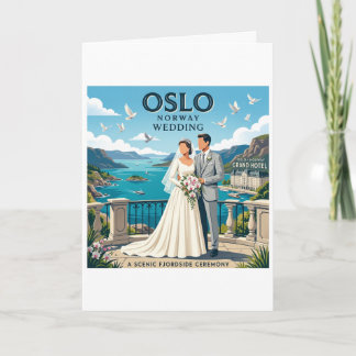 Invitación Boda en Oslo, Noruega