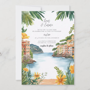 Invitación Boda en Portofino Riviera Italiana