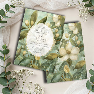 Invitación Boda encantada de los Jardín Forestal