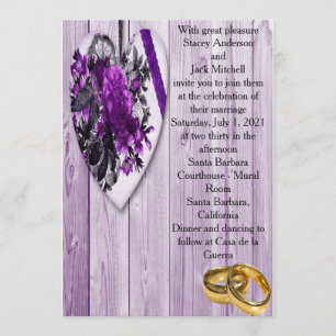 Invitación Boda encantador
