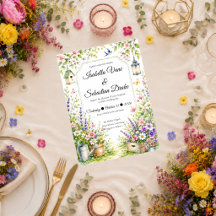 Boda Encantadora en el Jardín
